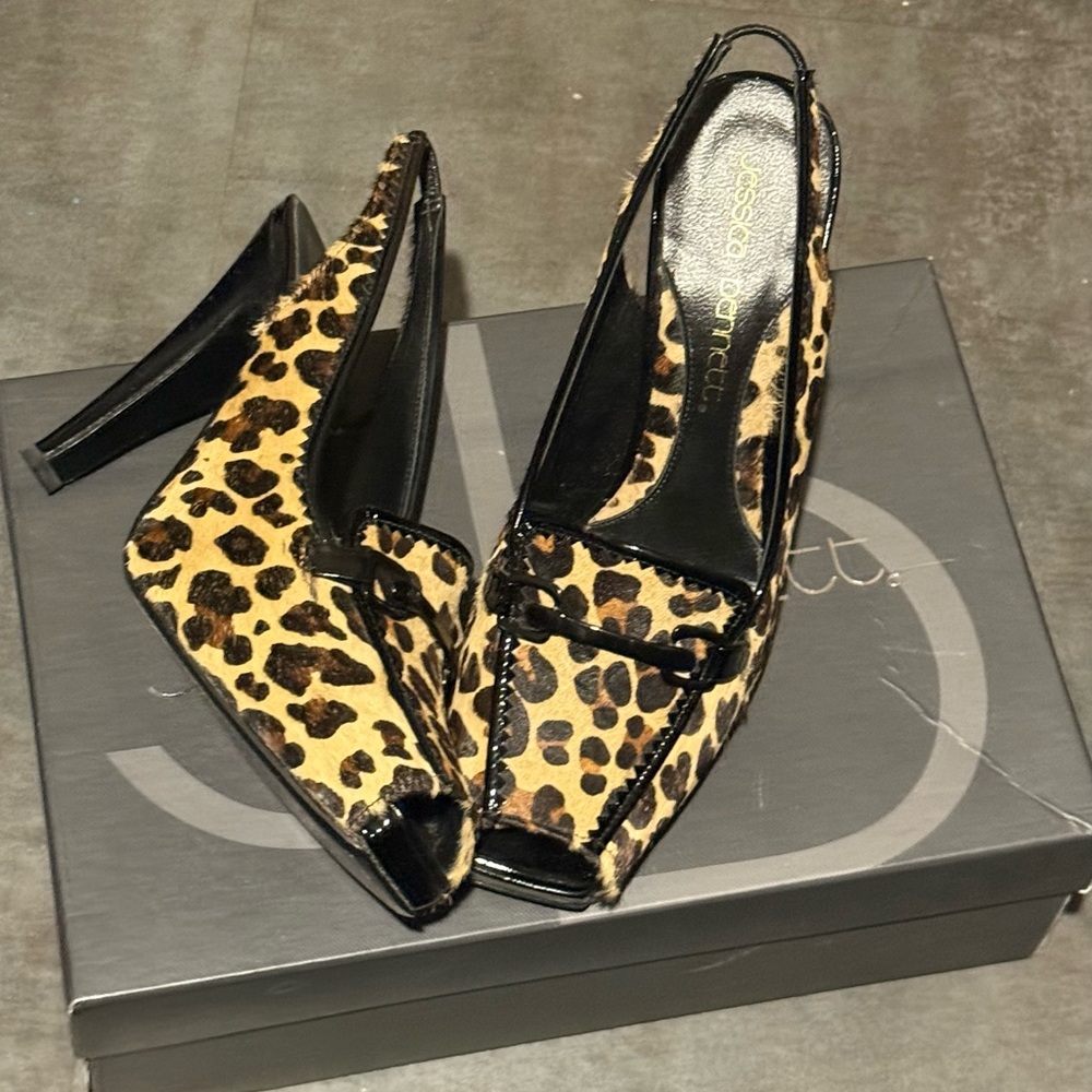 Leopard Print Heels by Jessica Bennett